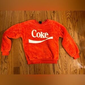 Red Coke Sweater Size Smalll